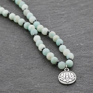 Collier en perles de quartz