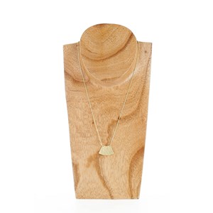 Collier laiton et perles