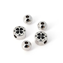 Charms 5 perles trèfle