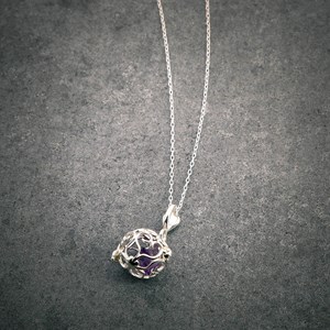 Collier Pierre des anges améthyste