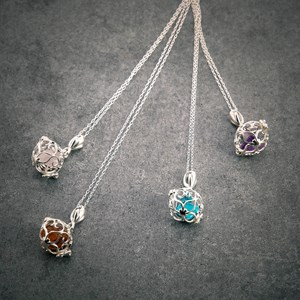 Collier Pierre des anges améthyste