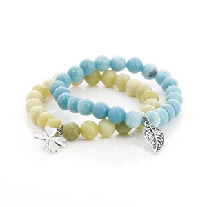Bracelet bien-être calcite et dolmite