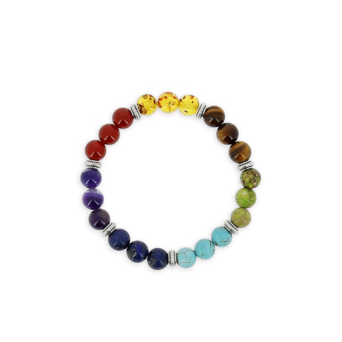 Bracelet 7 Chakras Nature Decouvertes