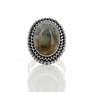 Bague en argent et labradorite Milena 54