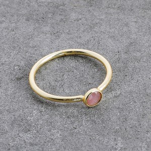 Bague quartz fuchsia Margaux 50