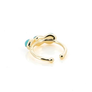 Bague fine triptyque 50