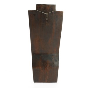 Collier Mars Calcédoine bleue