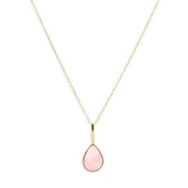 Collier Juin quartz rose