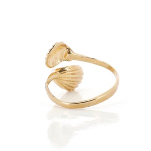 Bague coquillage turquoise