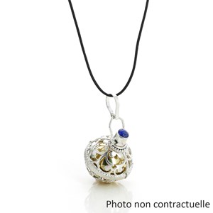 Collier Bola Bébé Zen Bali en argent