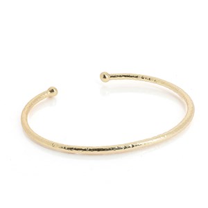 Bracelet jonc martelé