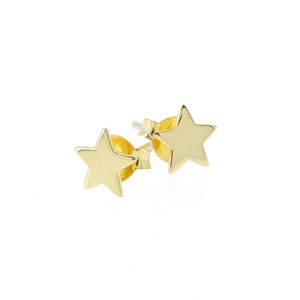 Boucles d'oreilles étoiles dorées