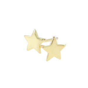 Boucles d'oreilles étoiles dorées