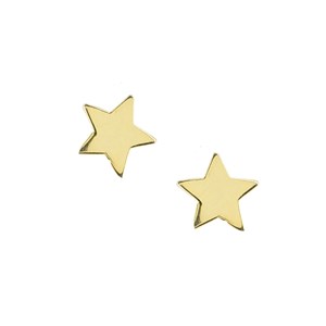 Boucles d'oreilles étoiles dorées