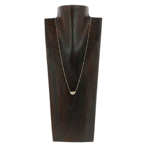 Collier grenadine ambre