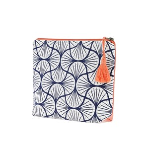 Trousse en coton Océan