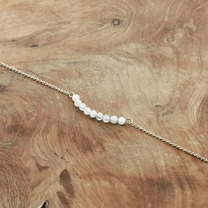 Bracelet Océan aigue-marine claire