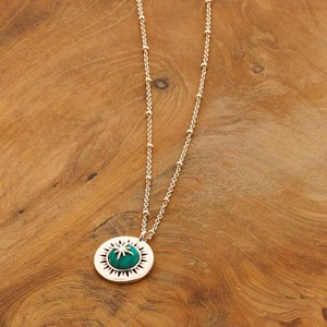 Collier Sundala en malachite