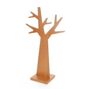 Arbre à bijoux en bois
