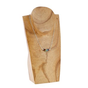 Collier argent 7 chakras