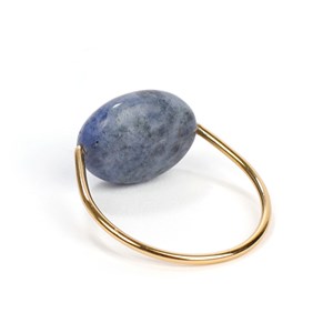 Bague sodalite 52