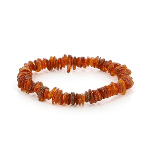 Bracelet élastique en ambre