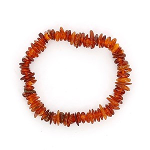 Bracelet élastique en ambre