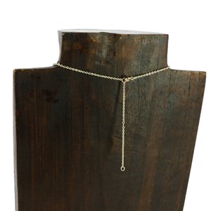 Collier médaille dorée yoga
