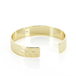 Bracelet jonc doré apatite