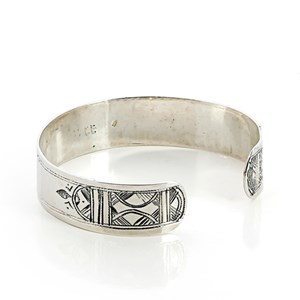 Bracelet gravé en argent 925