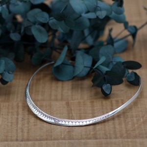 Collier torque en argent