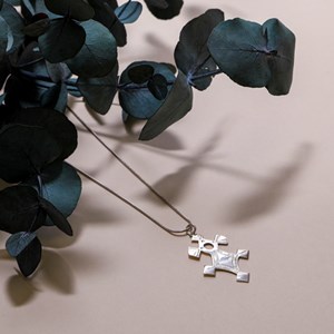 Collier croix du sud touareg