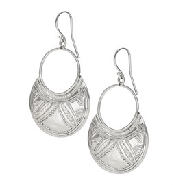 Boucles d'oreilles créoles touareg