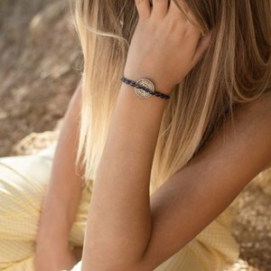 Bracelet rose des vents Bleu foncé