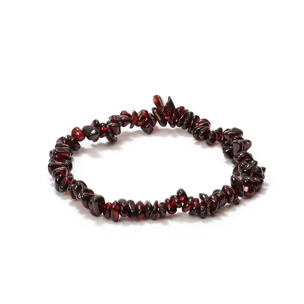 Nature & Découvertes - Bracelet chakra racine grenat