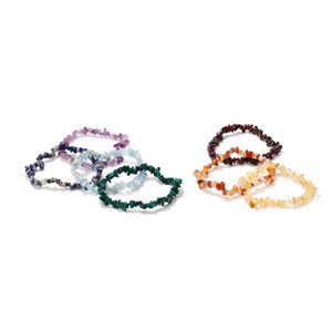 Bracelet chakra racine grenat