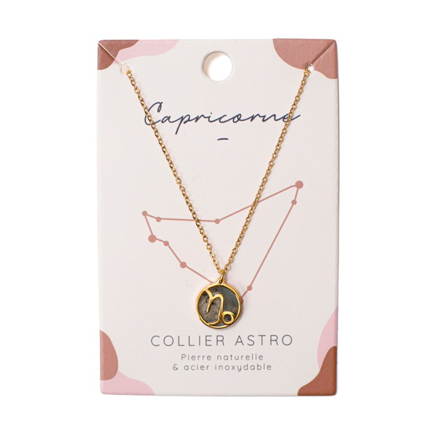 Nature & Découvertes - Collier signe astrologique capricorne