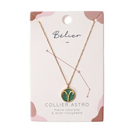 Collier signe astrologique bélier