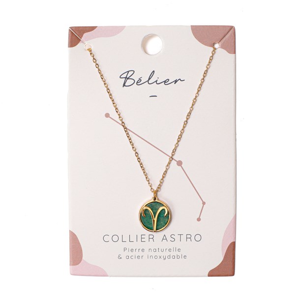 Nature & Découvertes - Collier signe astrologique bélier