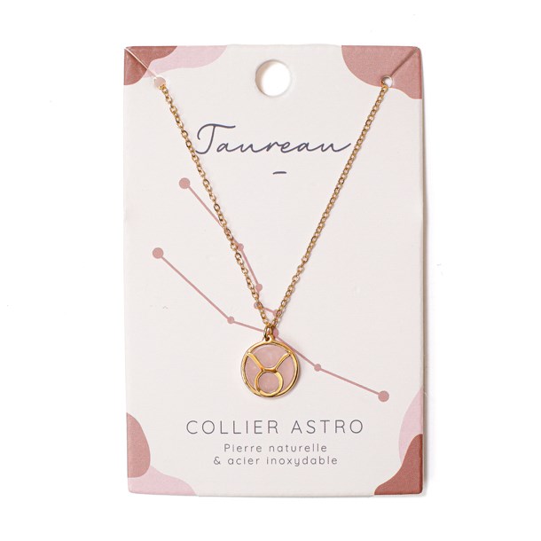 Nature & Découvertes - Collier signe astrologique taureau