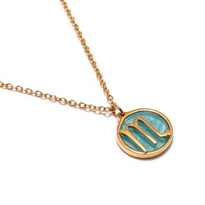 Collier signe astrologique scorpion