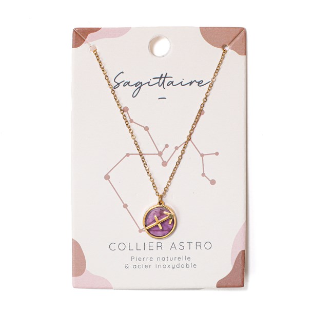 Nature & Découvertes - Collier signe astrologique sagittaire