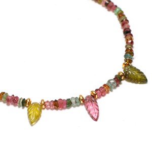 Bracelet en perles de tourmaline