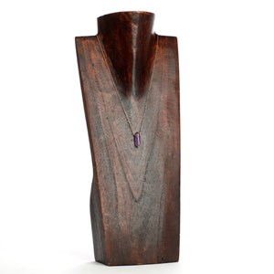 Collier pendentif en améthyste
