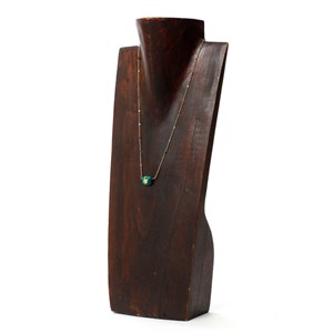 Collier porte-bonheur malachite