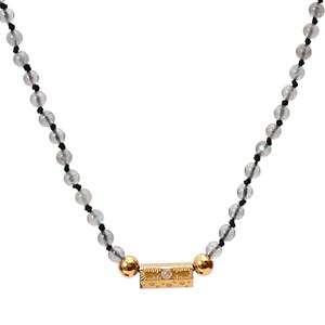 Collier mala labradorite