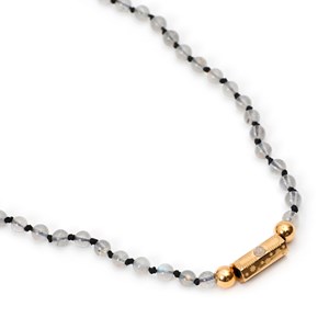Collier mala labradorite