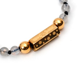 Collier mala labradorite