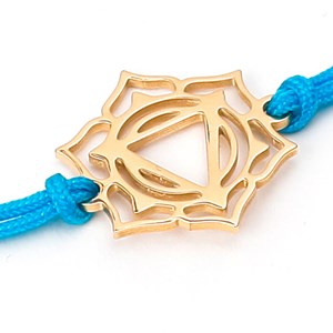 Bracelet chakra Vishudha turquoise