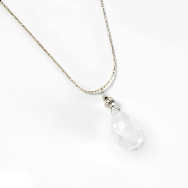 Nature & Découvertes - Collier argent et pierre de lune